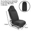 Universal Anti-skid Waterproof Car Seat Cover - Beige - 2