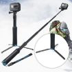 Foldable Tripod Selfie Stick for GoPro, Insta360, DJI Cameras 23.5-81cm - 1