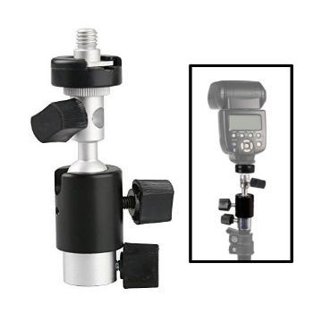 D Type Flash Light Stand Umbrella Bracket, Max Load 2kg - 1