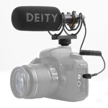 Deity V-Mic D3 Pro Shotgun Microphone with Shock Mount (Black) - 1