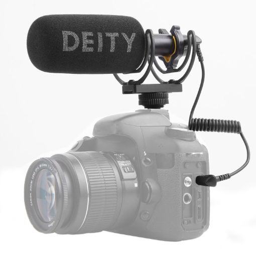 Deity V-Mic D3 Pro Shotgun Microphone with Shock Mount (Black) - 1