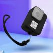GoPro HERO8 Black Silicone Case Cover with Wrist Strap (Black) - 1