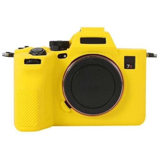 Sony Alpha 7R V ILCE-7RM5 Yellow Soft Silicone Protective Case - 1