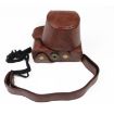 PU Leather Full Body Camera Case for FUJIFILM X-A7/X-A20 (Coffee) - 2