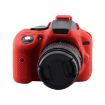 Red Soft Silicone Case for Nikon D5300 - Protective Cover - 2