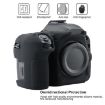 Red Soft Silicone Protective Case for Nikon D7500 - 4