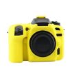 Yellow Soft Silicone Protective Case for Nikon D7500 - 2