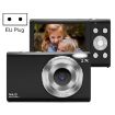 DC402 44MP 16X Zoom HD Digital Camera, 2.4" Screen, EU Plug, Black - 1