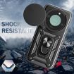 For Honor X9c Smart Sliding Camera Cover TPU+PC Case (Black) - 5