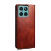 Moto G56 5G Crazy Horse Leather Case (Brown) - 3