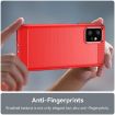 Moto G Power 2023 Red Carbon Fiber Brushed TPU Case - 5