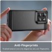 Moto G Stylus 5G 2025 Black TPU Case Carbon Fiber Texture - 5