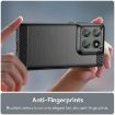 Motorola Edge 5G 2025 TPU Phone Case - Black Carbon Fiber Texture - 5