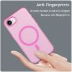iPhone 16e MagSafe Frosted Translucent Pink Full Coverage Case - 4