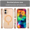 iPhone 17 MagSafe TPU + PC Frosted Translucent Case (Orange) - 2