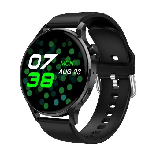 Watch3 Pro 1.3" AMOLED Smartwatch, BT Call/NFC, Wireless Charging, Black - 1