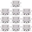 Tecno Pop 7 BF6 - 10pcs Original Charging Port Connectors - 1