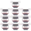 10pcs Original Charging Port Connector for Galaxy S24+ - 1