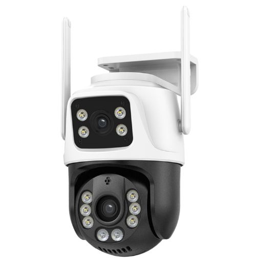 QX101 6MP WiFi Dual Camera with Two-way Intercom & Night Vision - 1