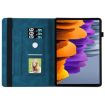 Galaxy Tab S9 FE+/S9+/S8+ Blue Butterfly Leather Case - 4
