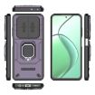Realme 12 5G Shockproof Purple Case with Holder - Camshield TPU + PC - 3