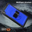 Samsung Galaxy Tab A9+ Honeycomb Grip Stand Tablet Case (Dark Blue) - 2