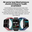 TK63 1.91" Air Pump Smart Watch, Blood Pressure/ECG, Blue Screen - 4
