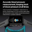 TK63 1.91" Air Pump Smart Watch, Blood Pressure/ECG, Blue Screen - 5