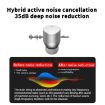 D MOOSTER D38 TWS Noise Reduction Bluetooth Earphones (White) - 6