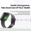 GTS6 1.69" Pink Smart Watch, Heart Rate/Blood Pressure/Temp/BT Call - 6
