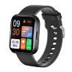 GTS6 Runmefit 1.69" Smart Watch: Heart Rate, BT Call, Black - 1