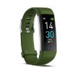 S5-4 Smart Bracelet Fitness Tracker, IP68 Waterproof, Army Green - 2