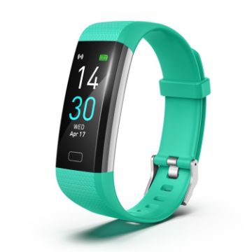 S5-4 Smart Bracelet IP68 Waterproof Fitness Tracker Watch (Green) - 1
