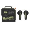 D MOOSTER D37 TWS Bluetooth Earphone Oil Barrel (Black Green) - 1