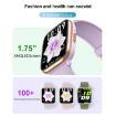 HD12 1.75" Green IP68 Waterproof Smart Watch with Blood Oxygen Monitor - 3