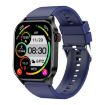 T98 2.04" IP68 Waterproof Bluetooth Call Smartwatch, Blood Oxygen, Blue - 1