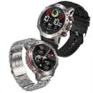 LEMFO ELF3 Smart Watch, 1.39" TFT, Blood Oxygen, Black Strap - 2