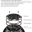 LEMFO ELF3 Smart Watch, 1.39" TFT, Blood Oxygen, Black Strap - 5