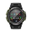 LOKMAT ATTACK Pro 1.39" Smart Watch, BT Call, Health Monitor (Black Green) - 2