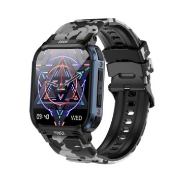 LEMFO LT08 Smart Watch 1.85" Screen, Bluetooth Calls, Blue Black - 1