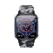 LEMFO LT08 Smart Watch 1.85" Screen, Bluetooth Calls, Blue Black - 2