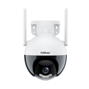 SriHome SH045 2MP WiFi HD Camera, Night Vision, IP66, AI Tracking - 1