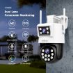 SriHome SH048 Dual Lens 2MP Smart Night Vision IP Camera (UK Plug) - 2