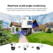 SriHome SH048 Dual Lens 2MP Night Vision IP Camera (AU Plug) - 5