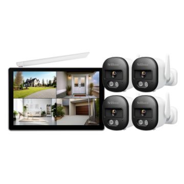 SriHome NVS010-IPC056 Ultra HD 4 Channel WiFi NVR Set (UK Plug) - 1