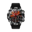 ET482 Sports Smart Watch: 1.43" AMOLED, Bluetooth, ECG, Black Band - 2