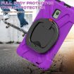 Samsung Galaxy Tab Active5 X300 Silicone Case with Strap (Purple) - 6