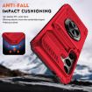 Samsung A15 5G Shockproof Case with Ring Holder (Red) - 3