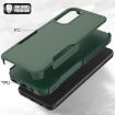 2 in 1 PC + TPU Phone Case for Samsung Galaxy A14 4G/5G (Dark Green) - 4