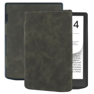Pocketbook InkPad Retro Leather Tablet Case, Black - 1